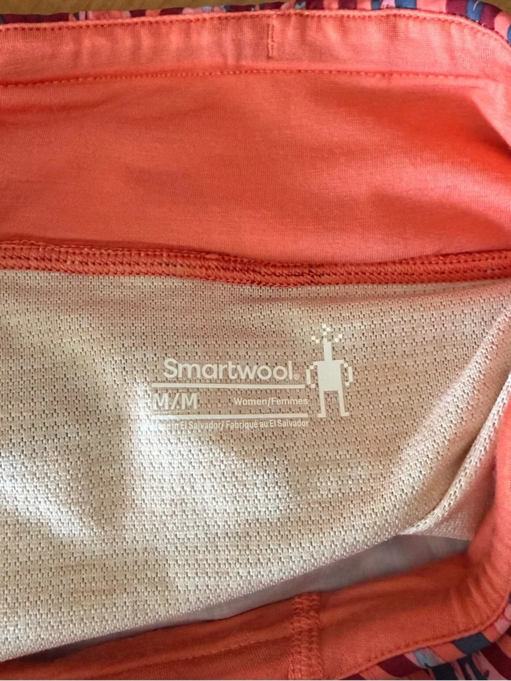 NWT Smartwool Women’s Active Lined 3” Shorts in Coral Reef Zig Zag, Size Medium